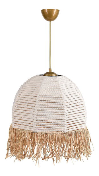 Stropní svítidlo Jutosorta 2 (bílá + přírodní)