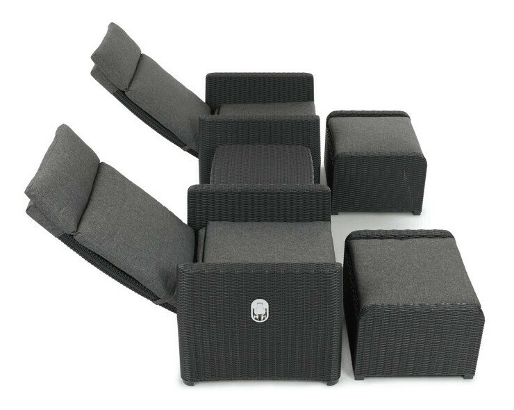 Zahradní sestava Lautro (šedá)