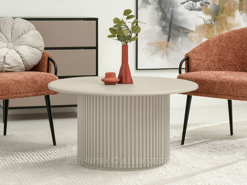 Konferenční stolek Dinamarca (béžová)