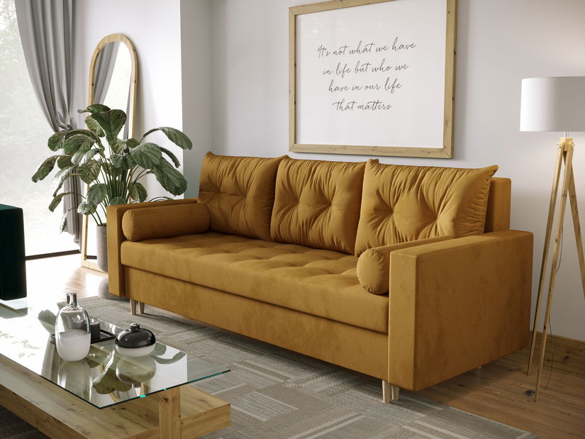 Pohovka třísedačka Summit (smaragdová)