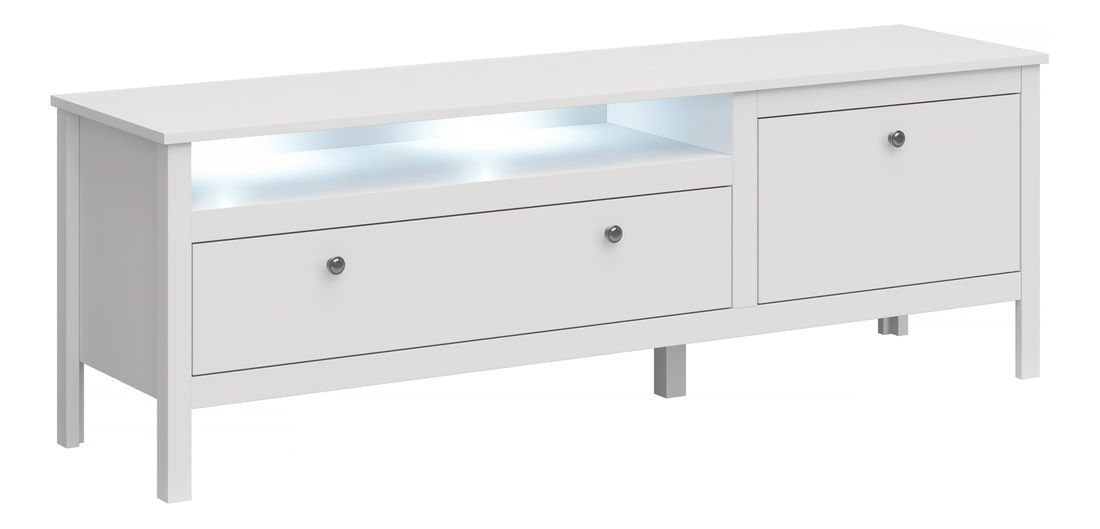 TV stolek/skříňka Olna (bílá)