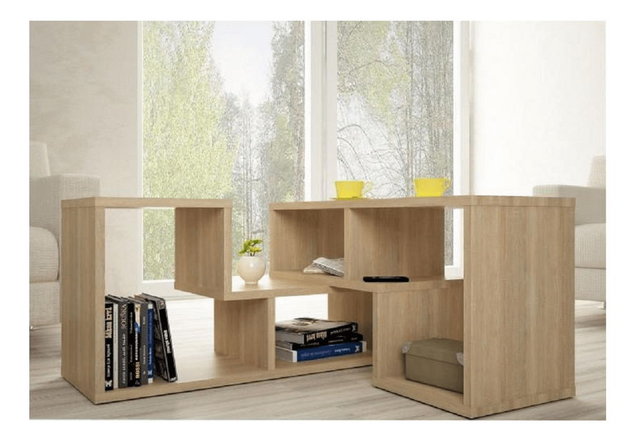 Regál/TV stolek Vernetta (dub sonoma)