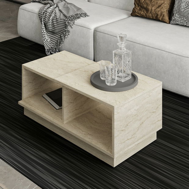 Konferenční stolek Concepto (travertin)
