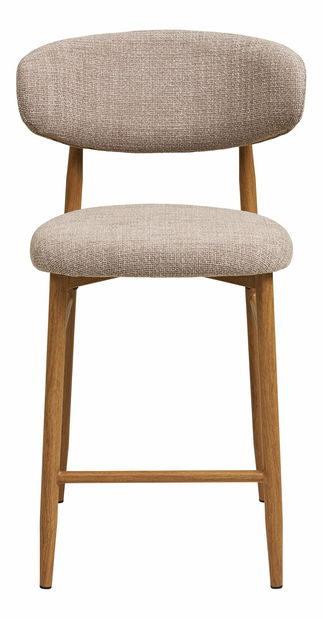 Barová židle Lsidinaina 2 (písková + přírodní)