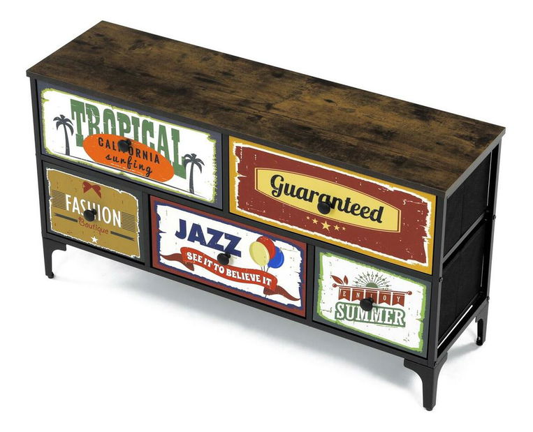 Komoda Alharacas 1 (černá)