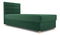  Jednolůžková postel 80 cm Picasso I (tmavě zelená) (s úl. prostorem a matrací)