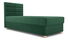  Jednolůžková postel 80 cm Picasso I (tmavě zelená) (s úl. prostorem a matrací)