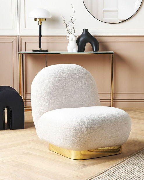 Křeslo Loveza (bílá)