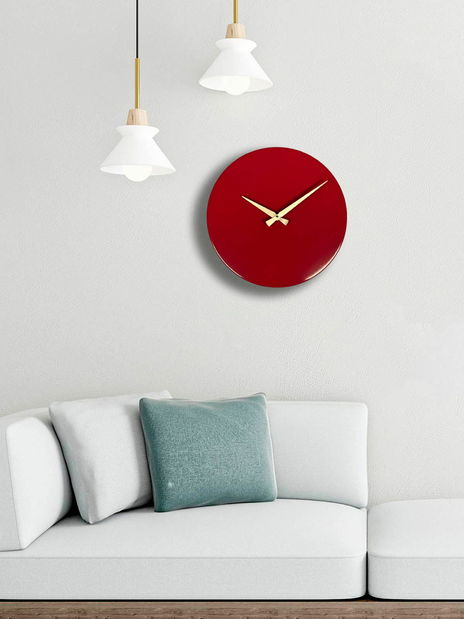 Nástěnné hodiny Silve (zlatá)