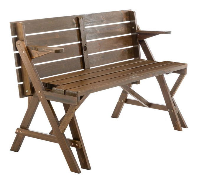 Zahradní stůl Zadar (hnědá)