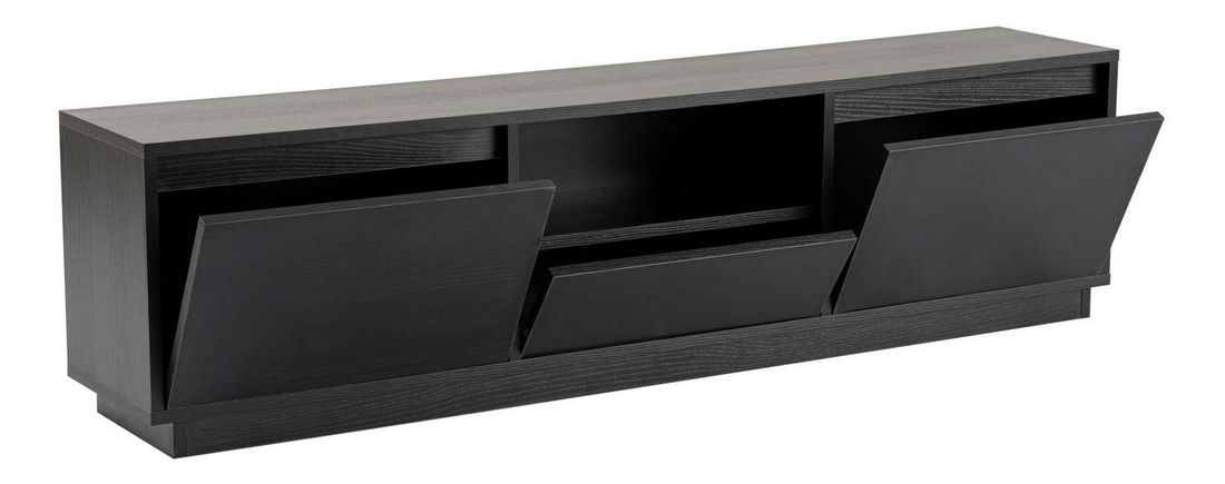 TV skříňka Vangarella (tmavé dřevo)