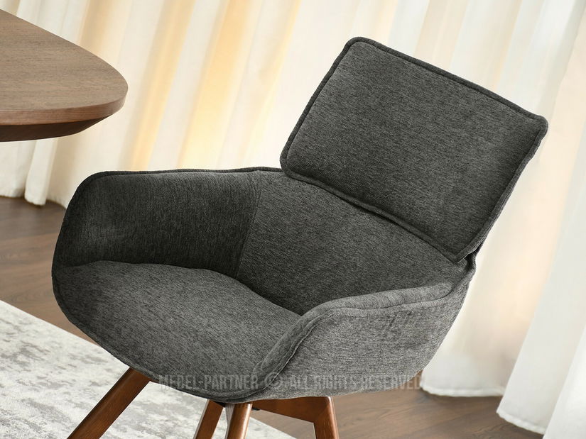 Jídelní židle Distorsion (grafitová)