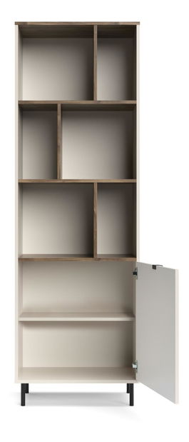 Regál Eliminados 1 (kašmír + dub castello)