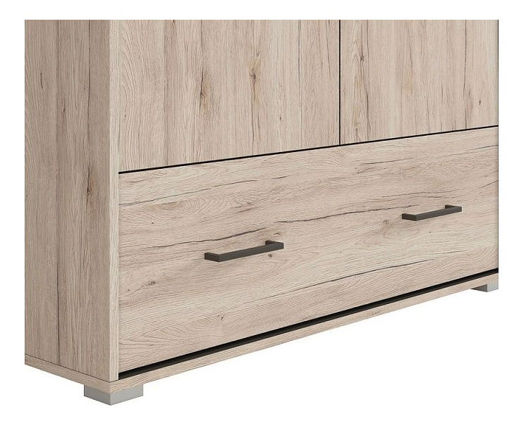 Šatní skříň BRW Ronse SZF2D1S