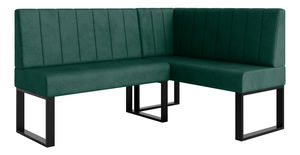 Rohová lavice Mondeo 130x170 (tmavě zelená) (P)
