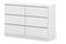 Komoda Maya S6 (bílá)