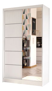 Šatní skříň Delana III (bílá)