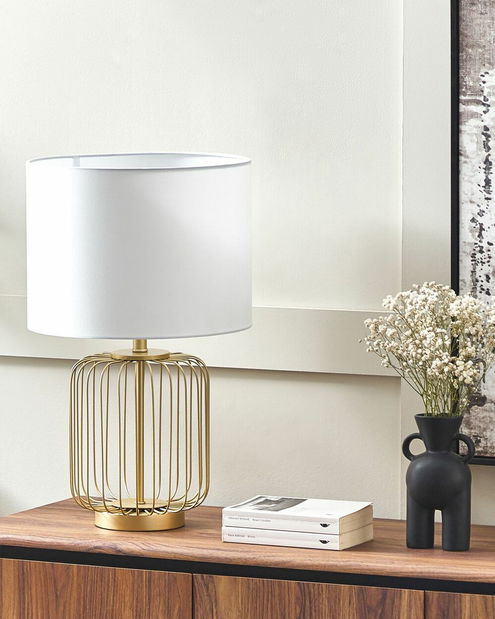 Stolní lampa Tanaquil (bílá)