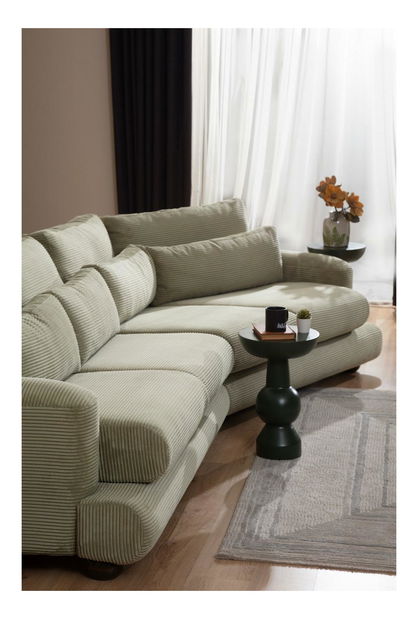 Pohovka čtyřsedačka Riverolla (P) (zelená)