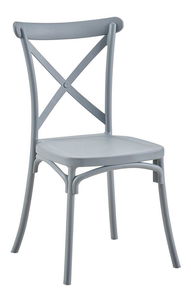 Zahradní židle Saviva (šedá)