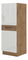 Dolní kuchyňská skříňka Virion 50 DK 145 1F (3S) BB (dub lancelot + lesk bílý)