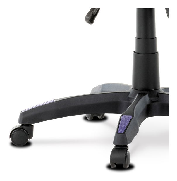 Kancelářské/herní křeslo Yzix-Y352-PUR (černá + fialová)