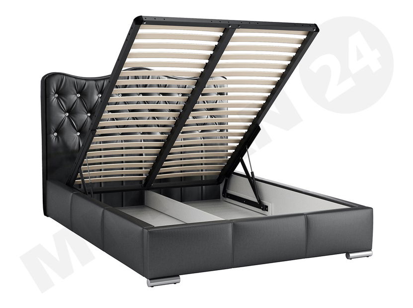 Manželská postel 160cm Racing (bílá)