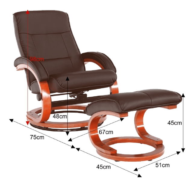 Relaxační křeslo Ryan TC3 -030