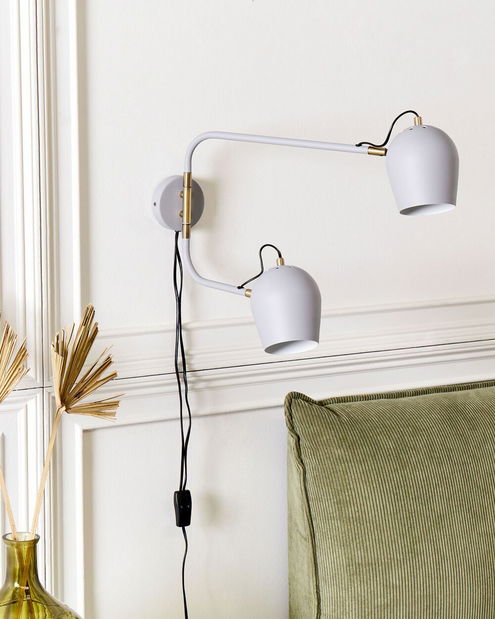 Nástěnné osvětlení Eldor (šedá)