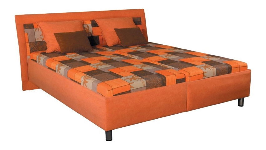 Manželská postel 180 cm Zoja (s molitanovou matrací)