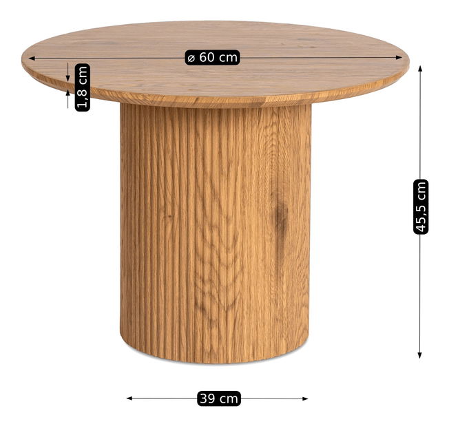 Konferenční stolek Mayoristas (dub)