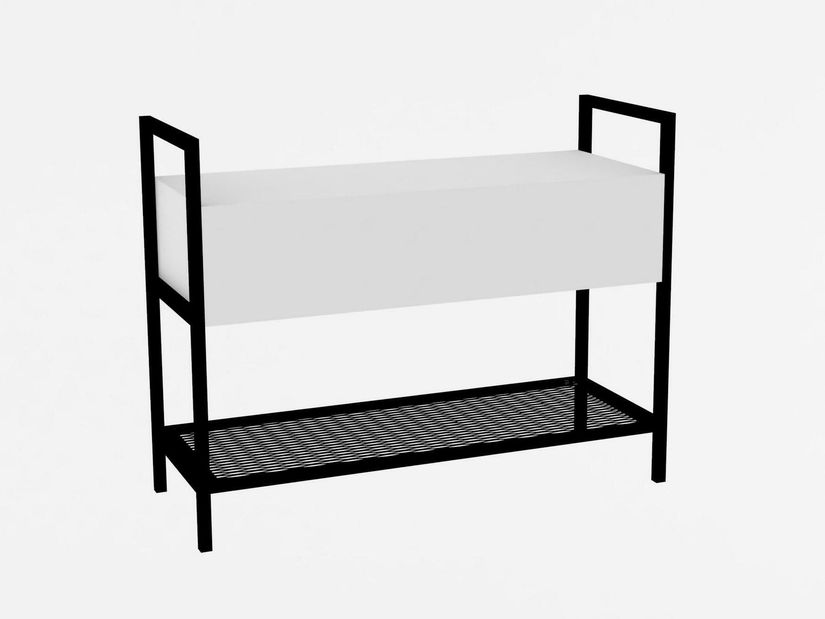 Botník (skříňka na boty) Tosina 3 (bílá)