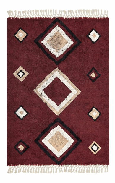 Koberec 160 x 230 cm Spirt (červená)