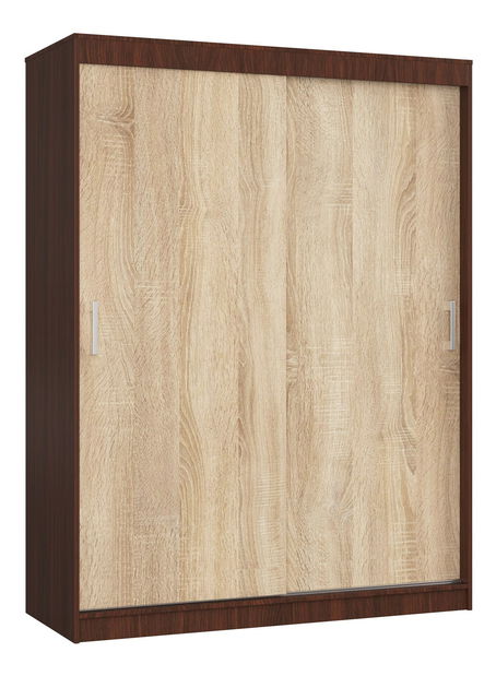 Šatní skříň Cosimo (wenge + dub sonoma)