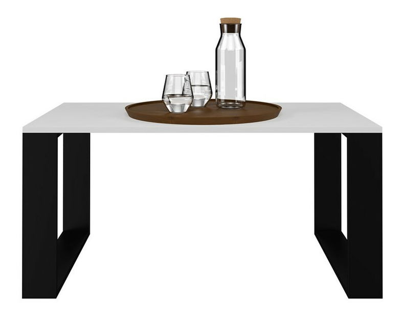 Konferenční stolek Maduro 1 (bílá + černá)