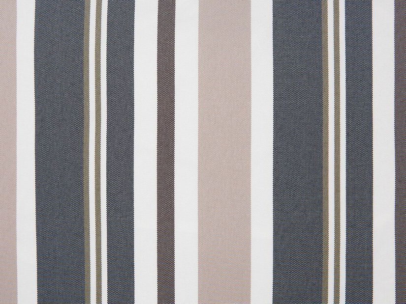 Set 2 ks vnějších polštářů 40 x 70 cm Kraul (modrá + béžová)