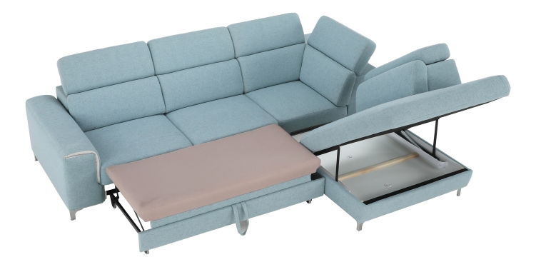 Rohová sedací souprava Galiene (s úložním prostorem) (P)