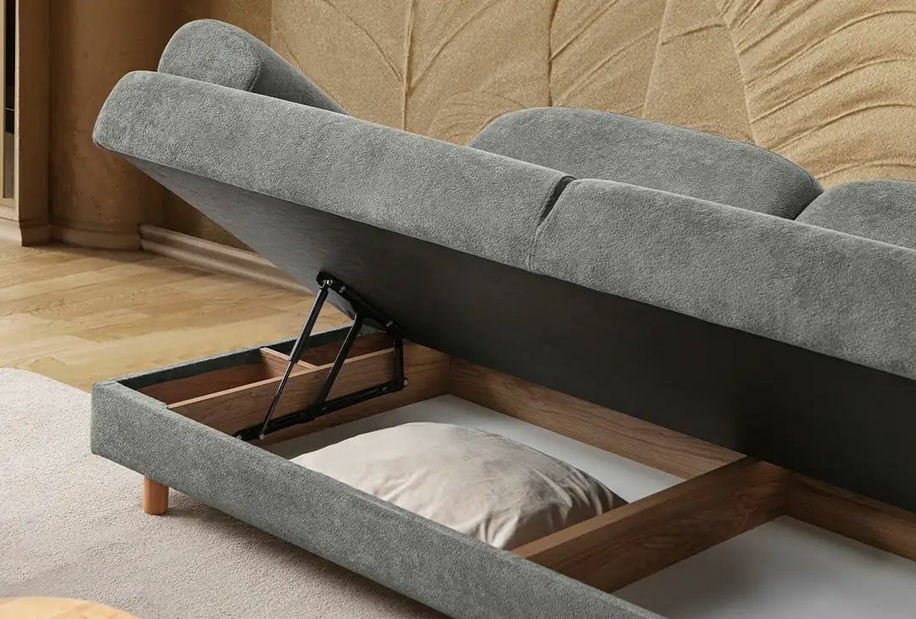 Pohovka trojsedačka Lattino (hnědá)