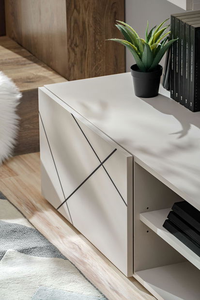 Obývací stěna Gaolino 1 (kašmír + černá) 