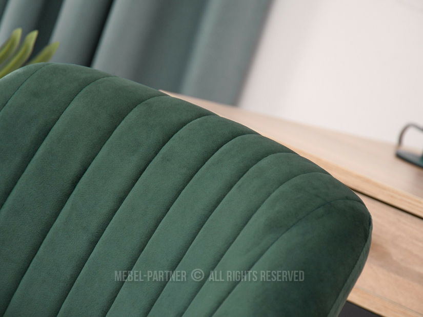 Židle Merylyn (zelená + černá)