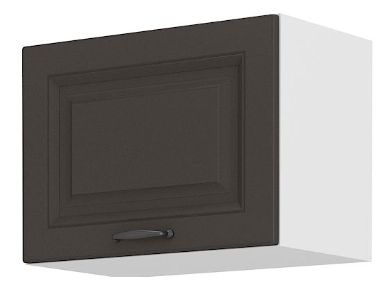 Horní kuchyňská skříňka Sheila 50 GU 36 1F (bílá + grafit)