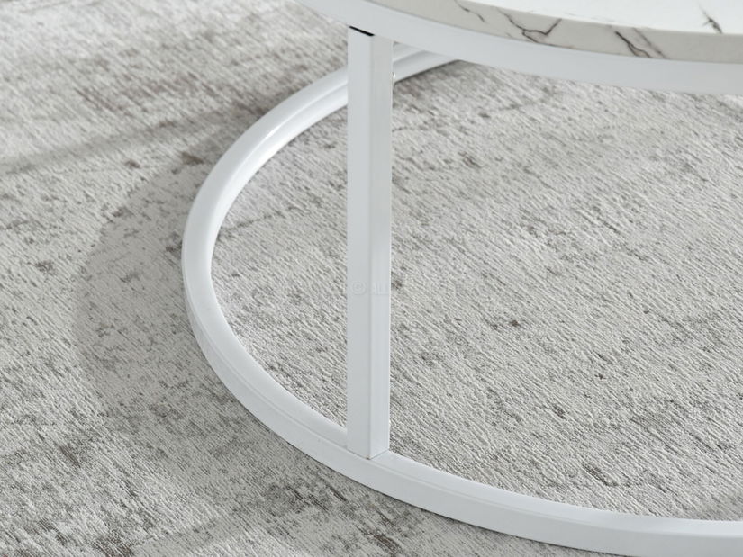 Konferenční stolek Kolja Stolek XL (bílá)