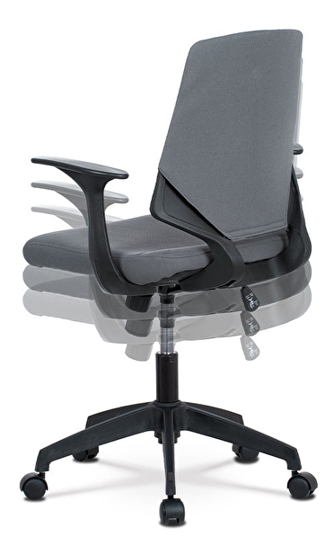 Kancelářská židle Keely-R204-GREY (šedá)