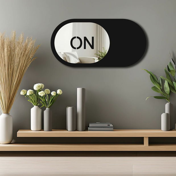 Zrcadlo Ozi 6 (stříbrná )