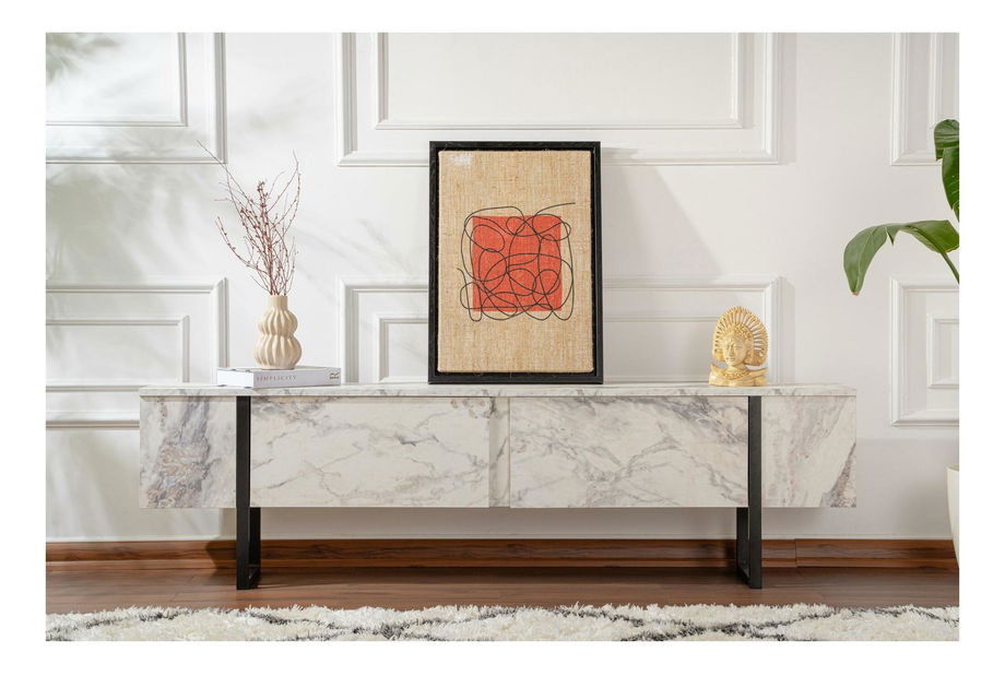 TV stolek/skříňka Seronitta (černá)