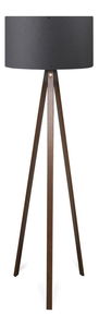 Stojanová lampa Amorekko 3 (antracit + hnědá)