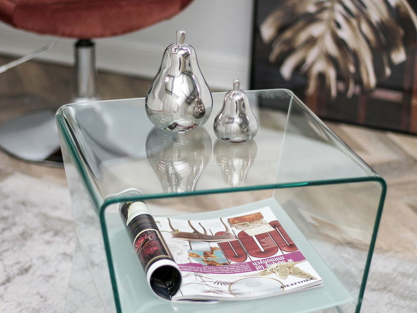 Konferenční stolek Spinal S (transparentní)