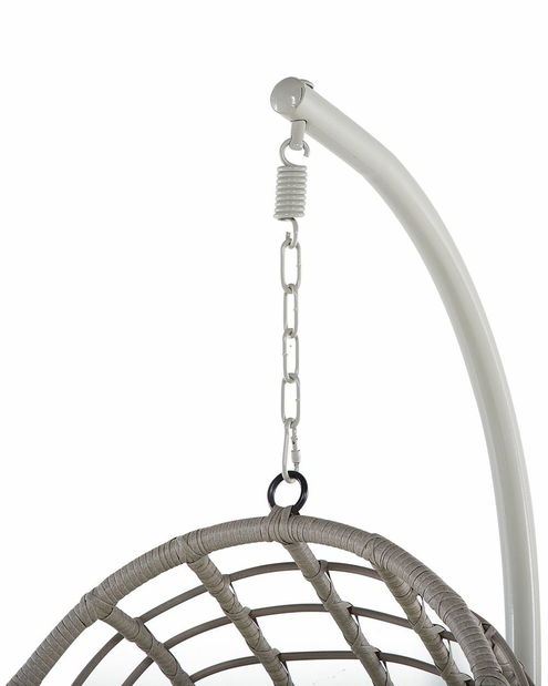 Závěsné křeslo se stojanem ARNO (kov) (béžová)