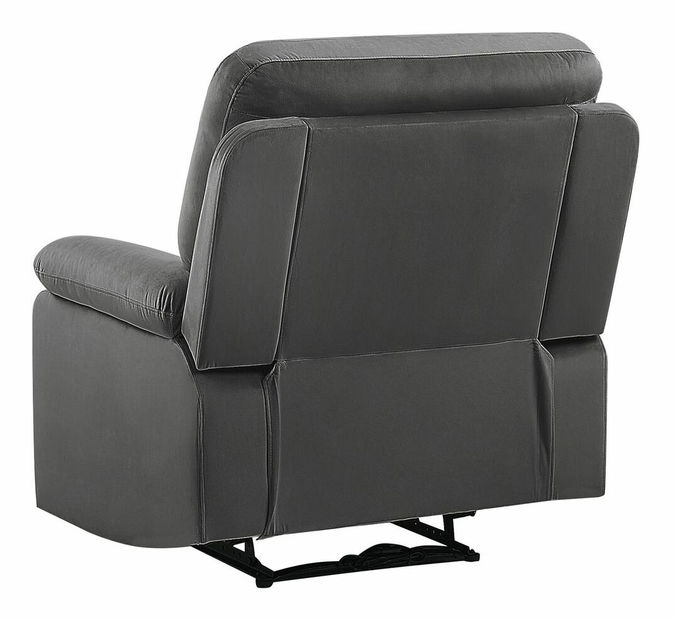 Relaxační křeslo Bev (šedá) (s LED osvětlením)