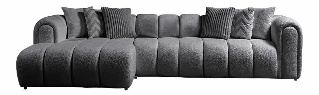 Rohová sedačka Nline (šedá) (L)